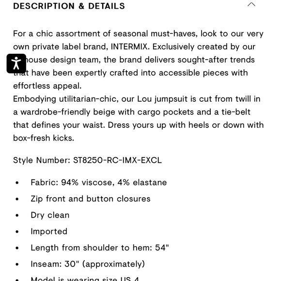 Jumpsuit- Intermix - Picture 11 of 11